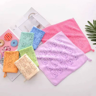 دستمال حوله ای نانو خرگوشی 30*30 بسته ۱۲عددی